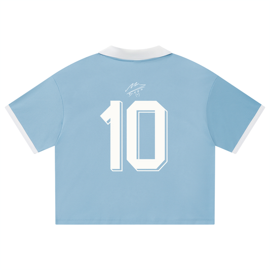 Maradona Pelusa Collared Boxy Jersey