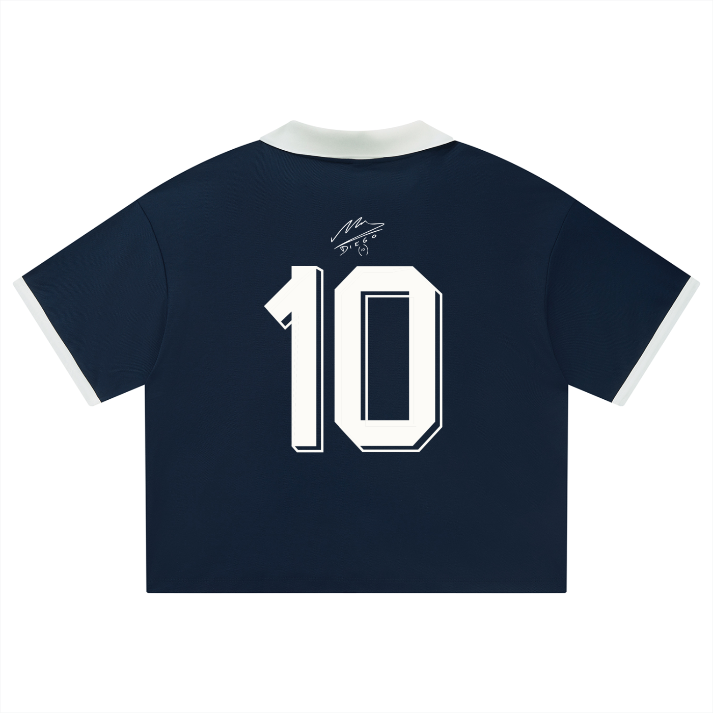 Maradona Pelusa Collared Boxy Jersey