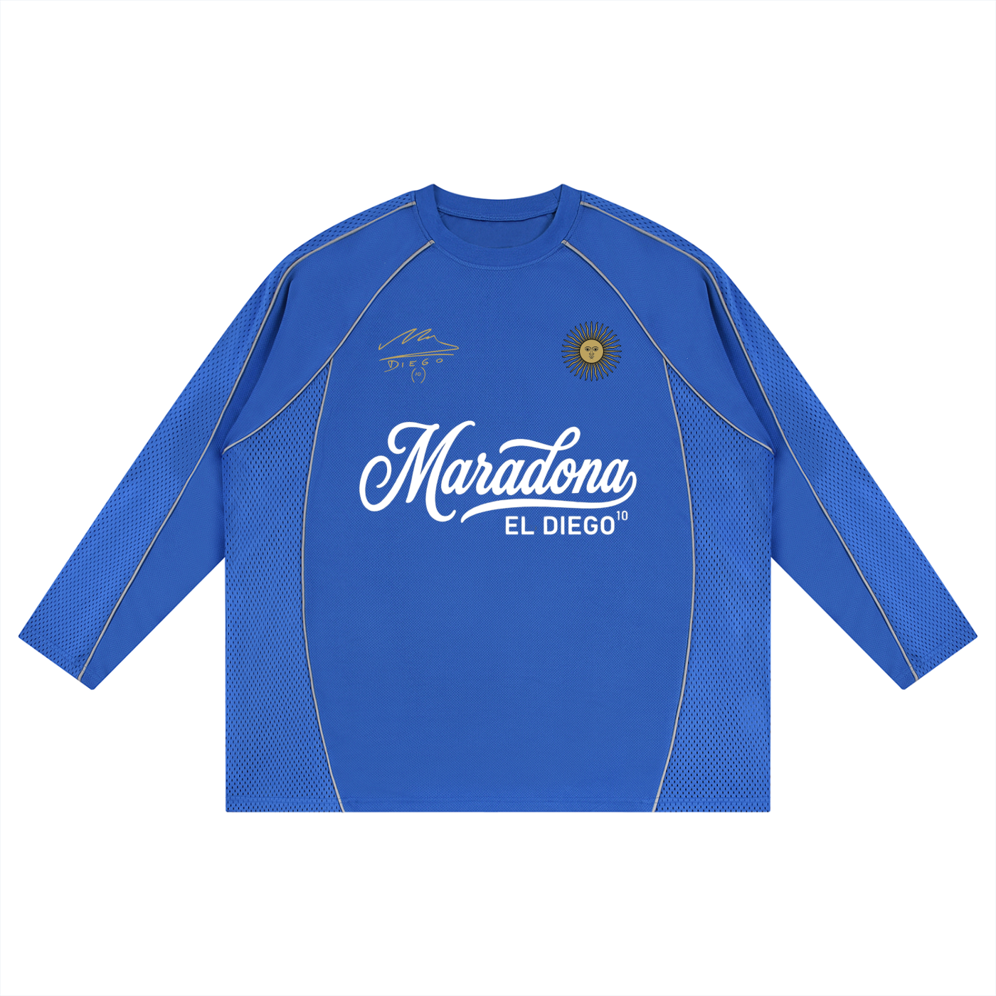 Maradona El Diego Paneled Raglan Jersey