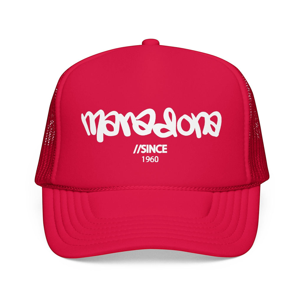 Maradona Street Futbol King Foam Trucker Hat