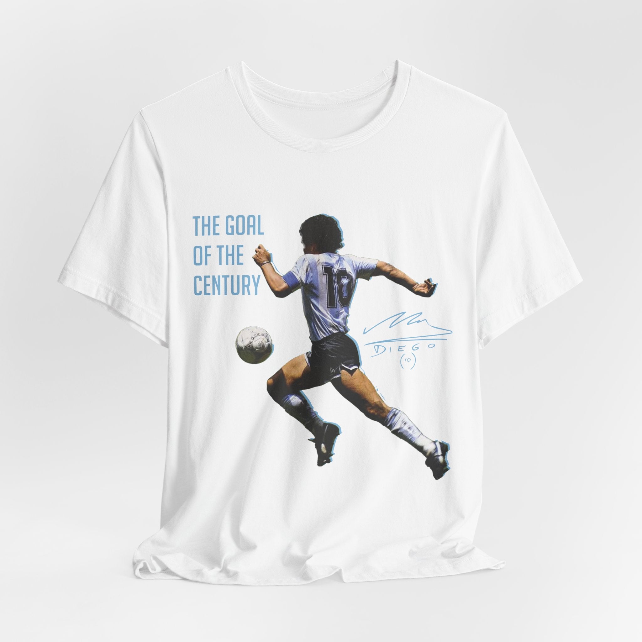 Maradona Goal of the Century Tribute 40th Anniversary Tee