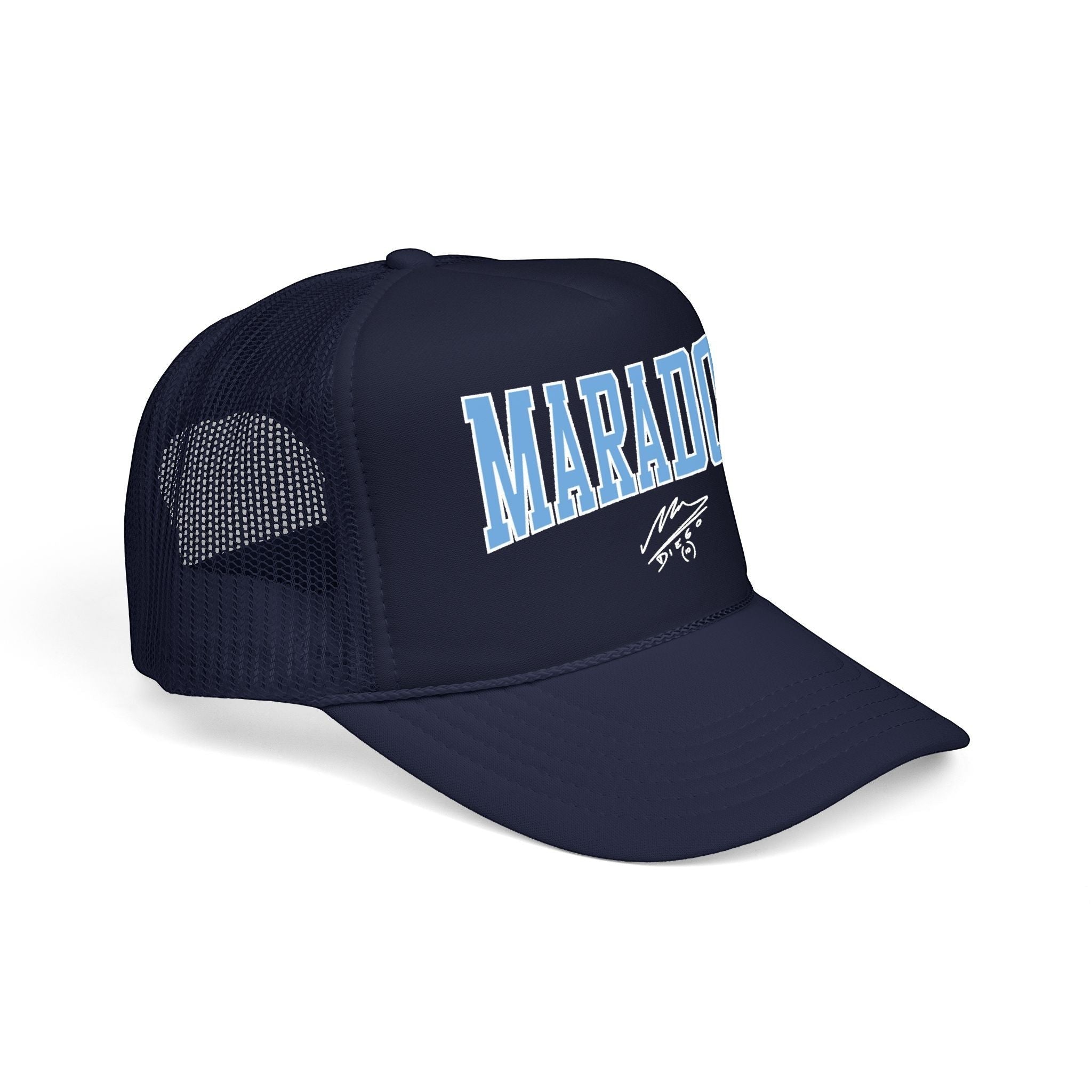 Maradona Signature Retro Foam Trucker Cap
