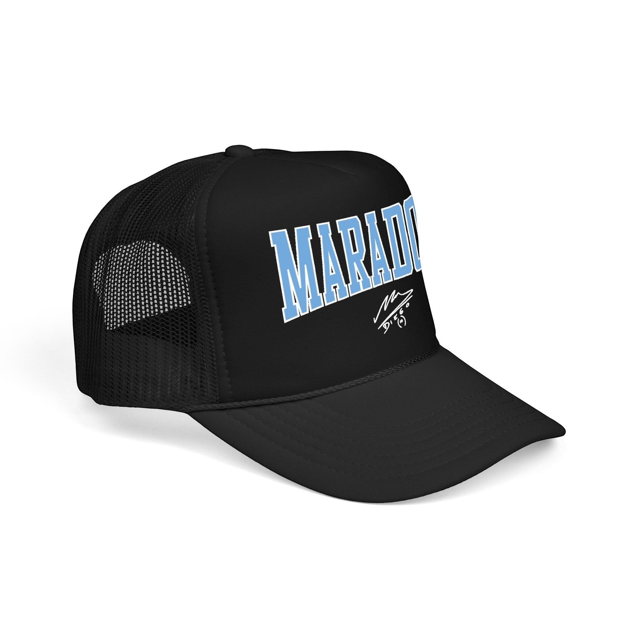 Maradona Signature Retro Foam Trucker Cap