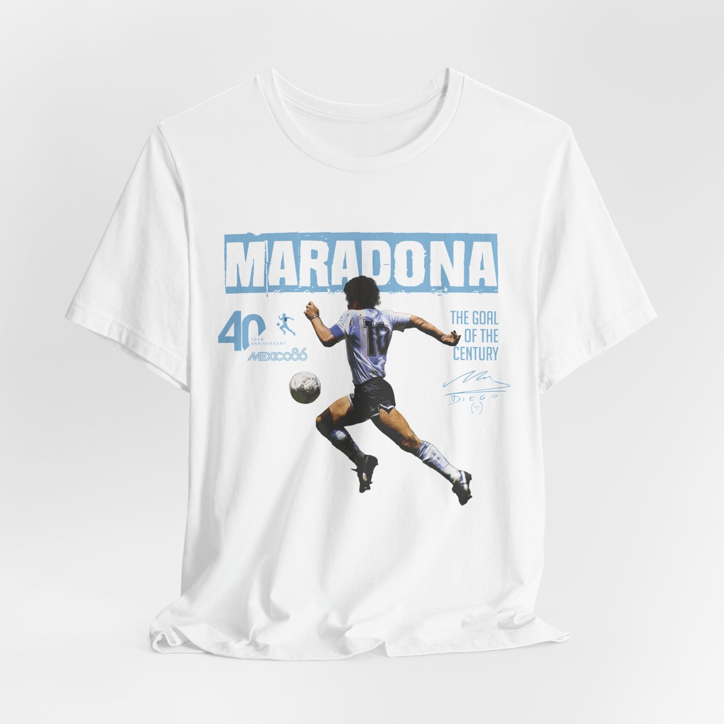 Maradona Goal of the Century "Maradona" 40th Anniversary Tee