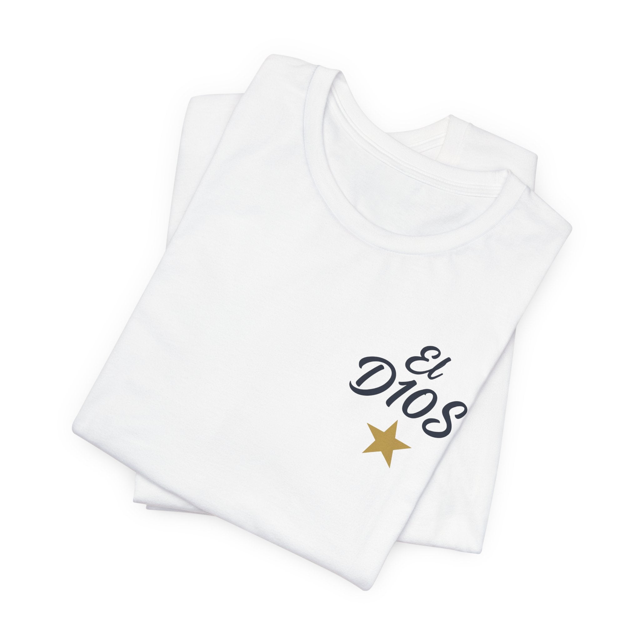 Maradona 'El D10S' Greatest of All Time Tribute Tee White
