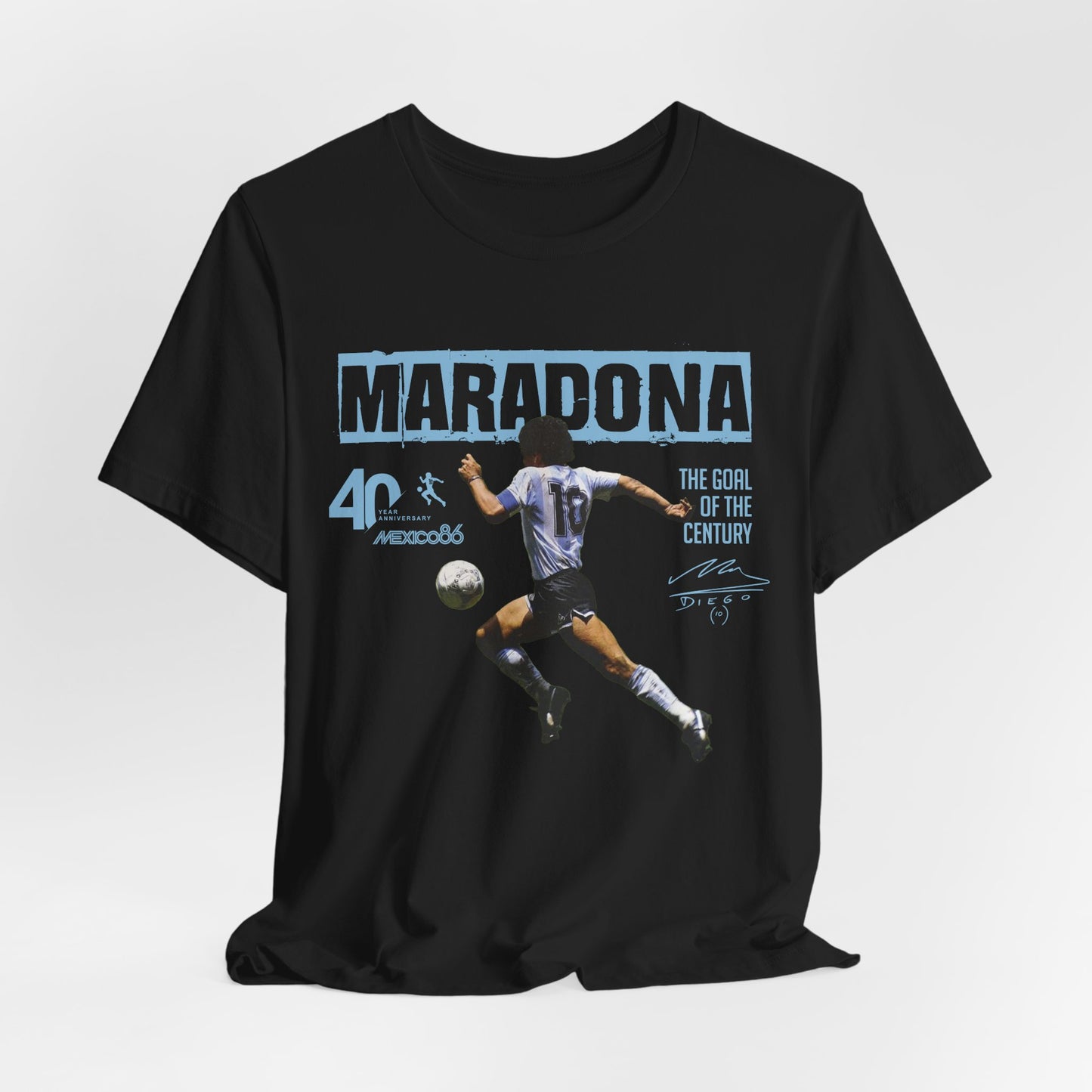 Maradona Goal of the Century "Maradona" 40th Anniversary Tee