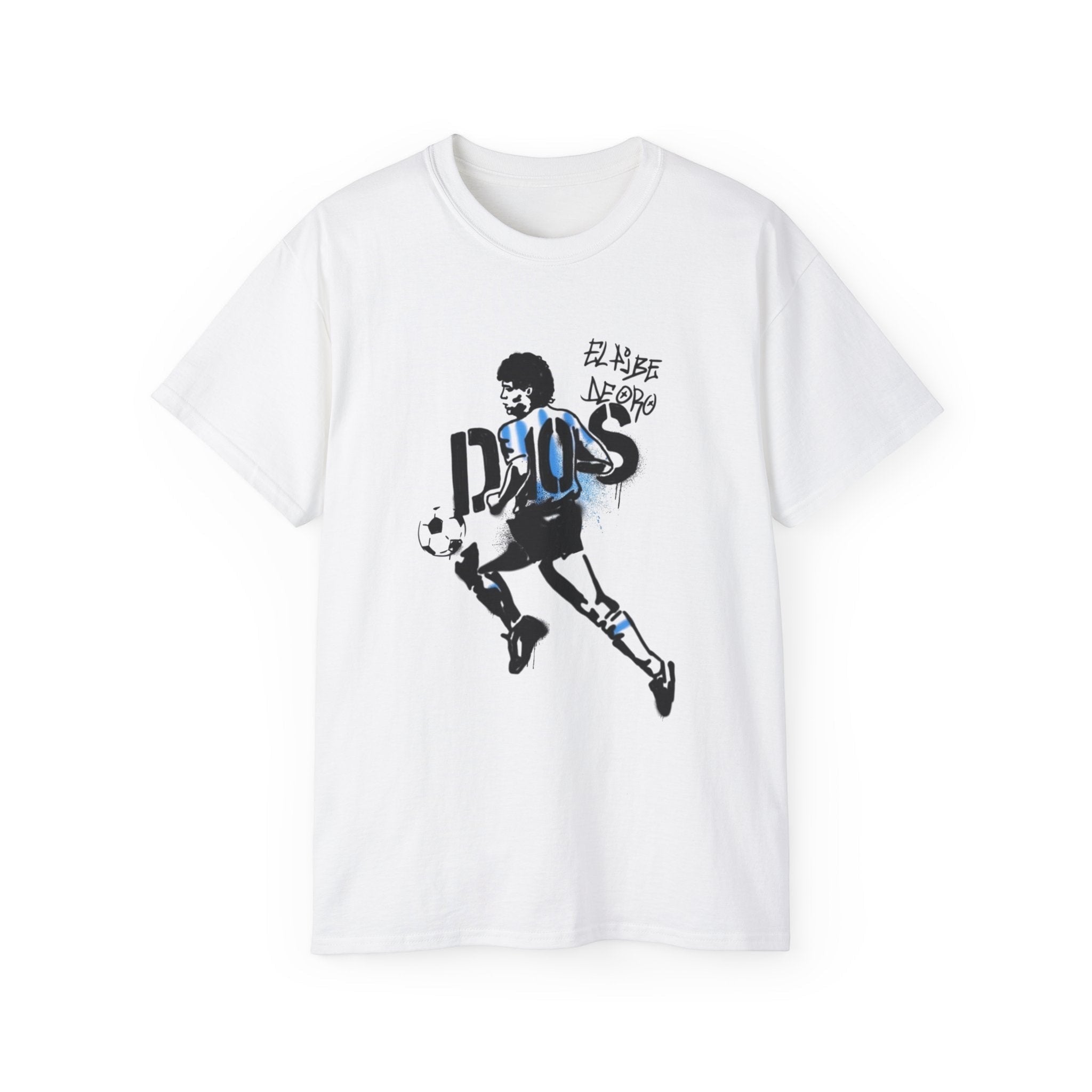Maradona El Pibe De Oro Graffiti Tee