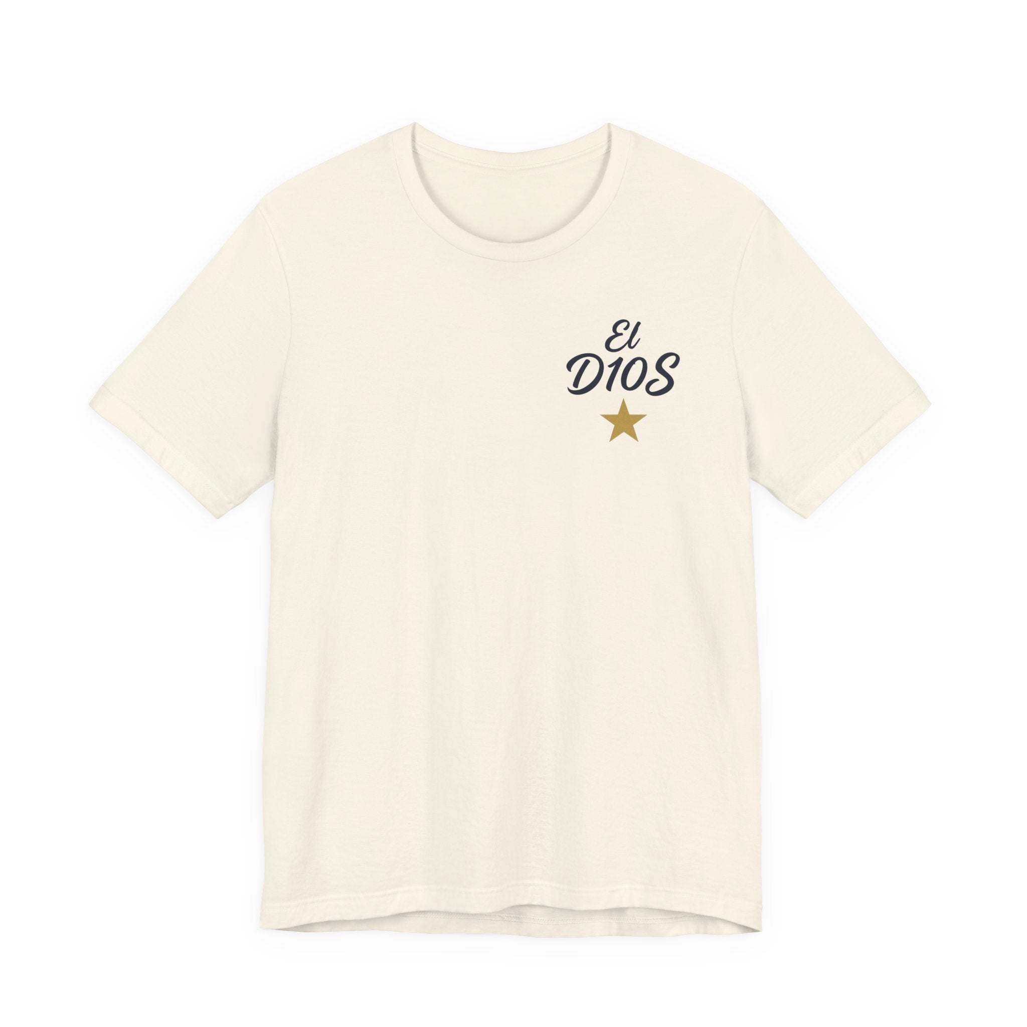 Maradona 'El D10S' Greatest of All Time Tribute Tee White