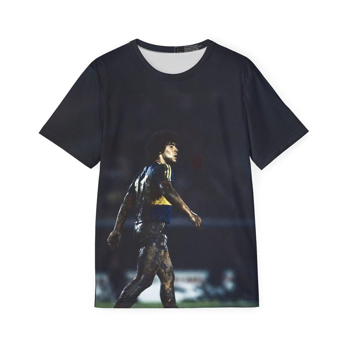 Maradona Mud-Covered Warrior Stadium Jersey