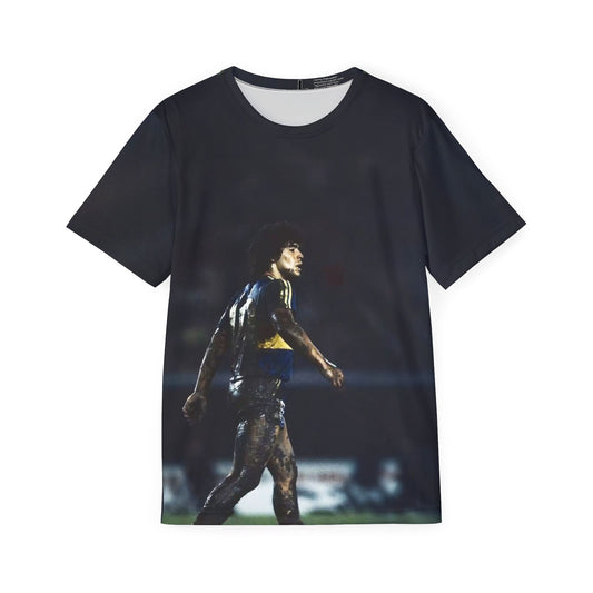 Maradona Mud-Covered Warrior Stadium Jersey