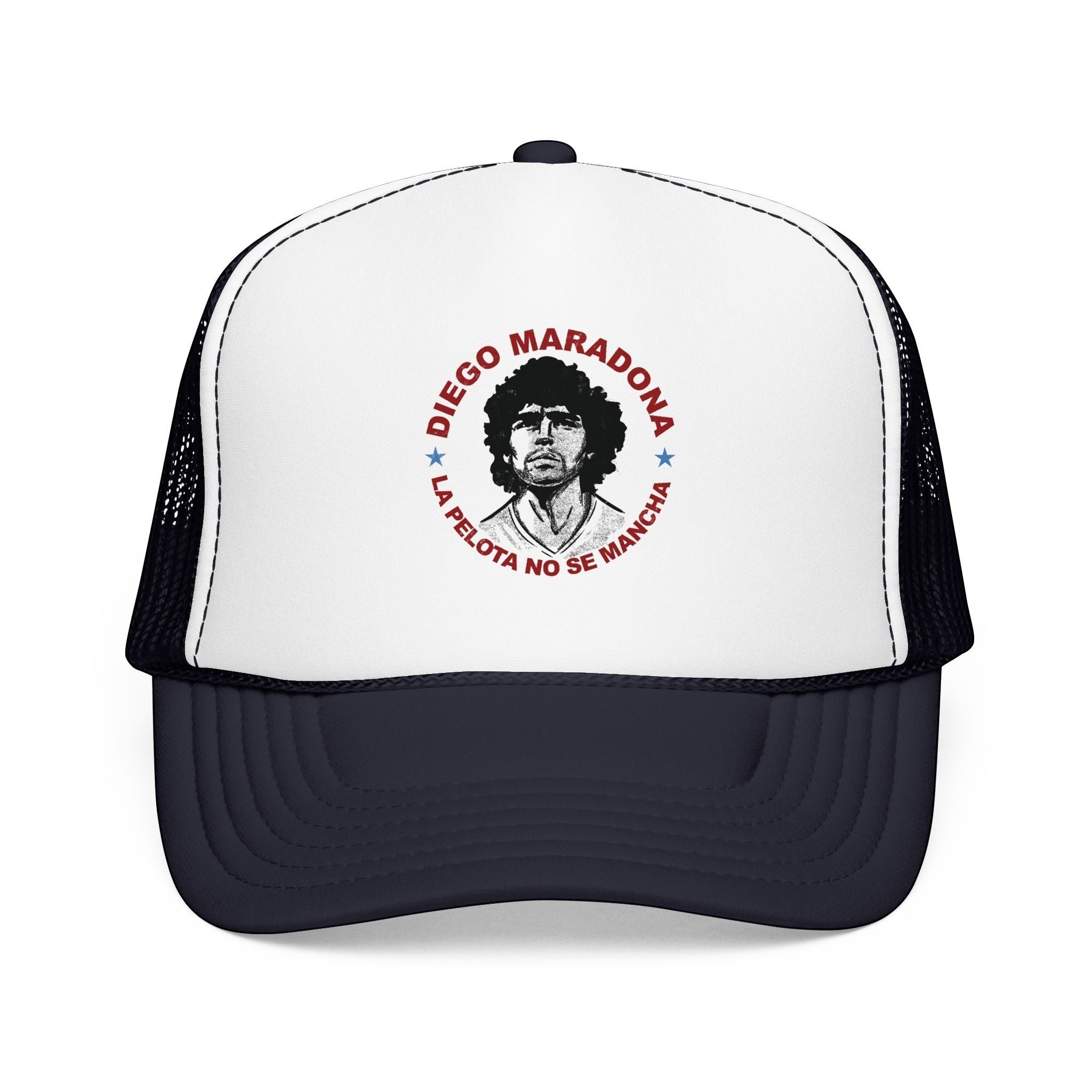 Maradona La Pelota No Se Mancha Foam Trucker Cap