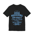 Maradona 259 Goals Tee — Copa del Mundo & Villa Fiorito Tribute T-Shirt