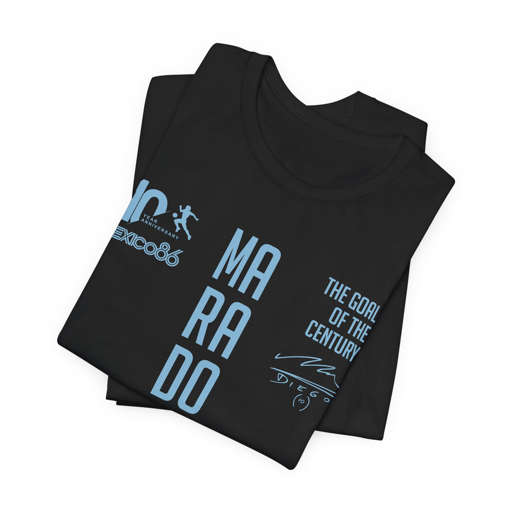 Maradona Vertical Goal of the Century 40th Anniversary Tee