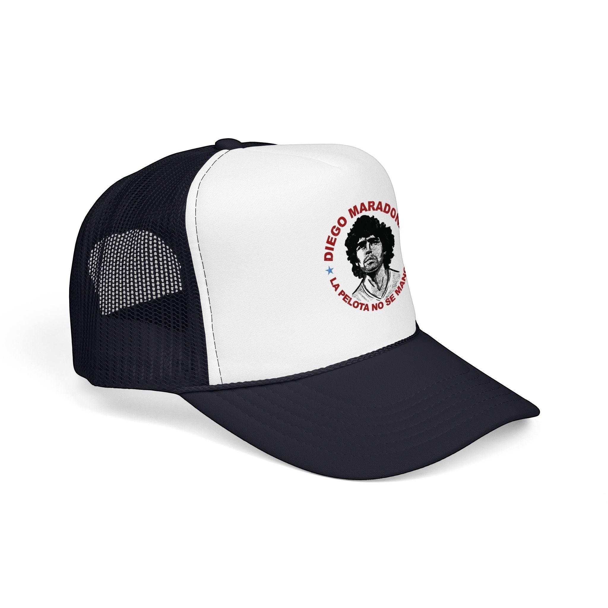 Maradona La Pelota No Se Mancha Foam Trucker Cap