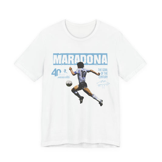 Maradona Goal of the Century "Maradona" 40th Anniversary Tee