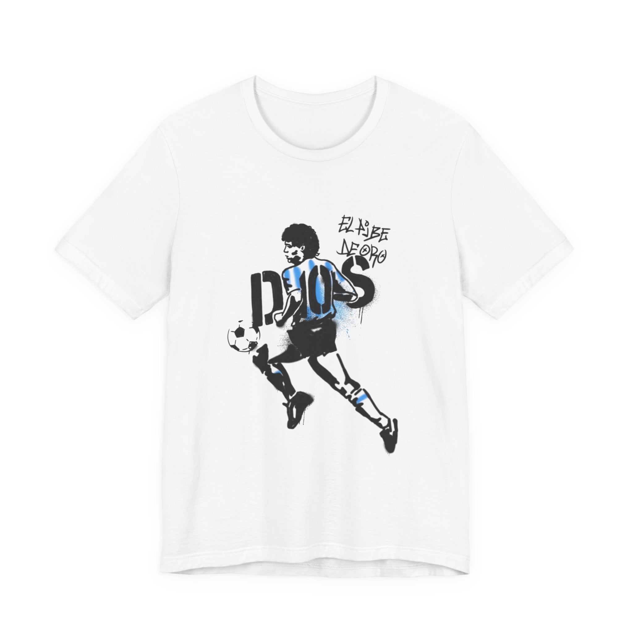 Maradona El Pibe De Oro Graffiti Tee