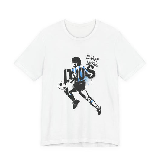 Maradona El Pibe De Oro Graffiti Tee