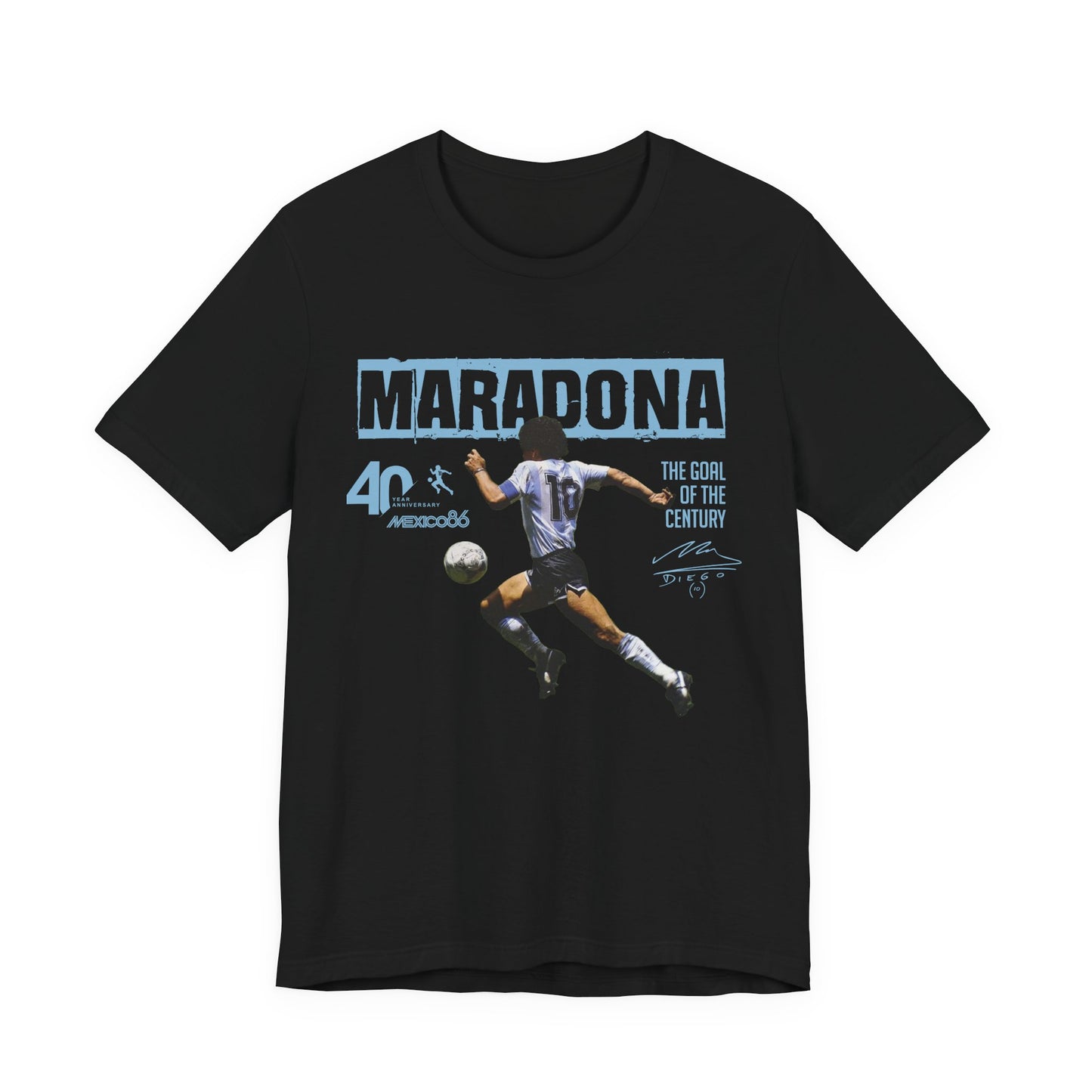 Maradona Goal of the Century "Maradona" 40th Anniversary Tee