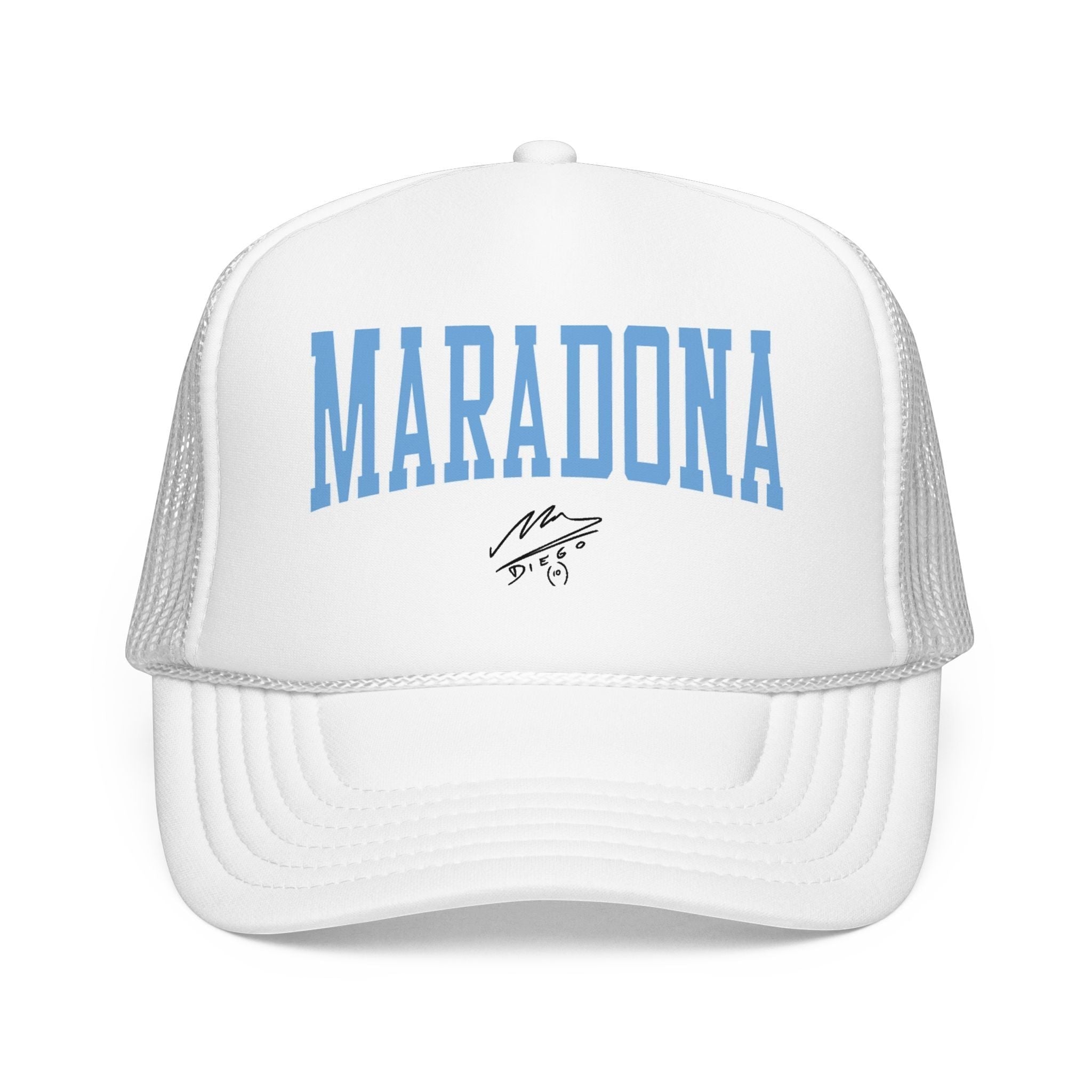 Maradona Signature Retro Foam Trucker Cap