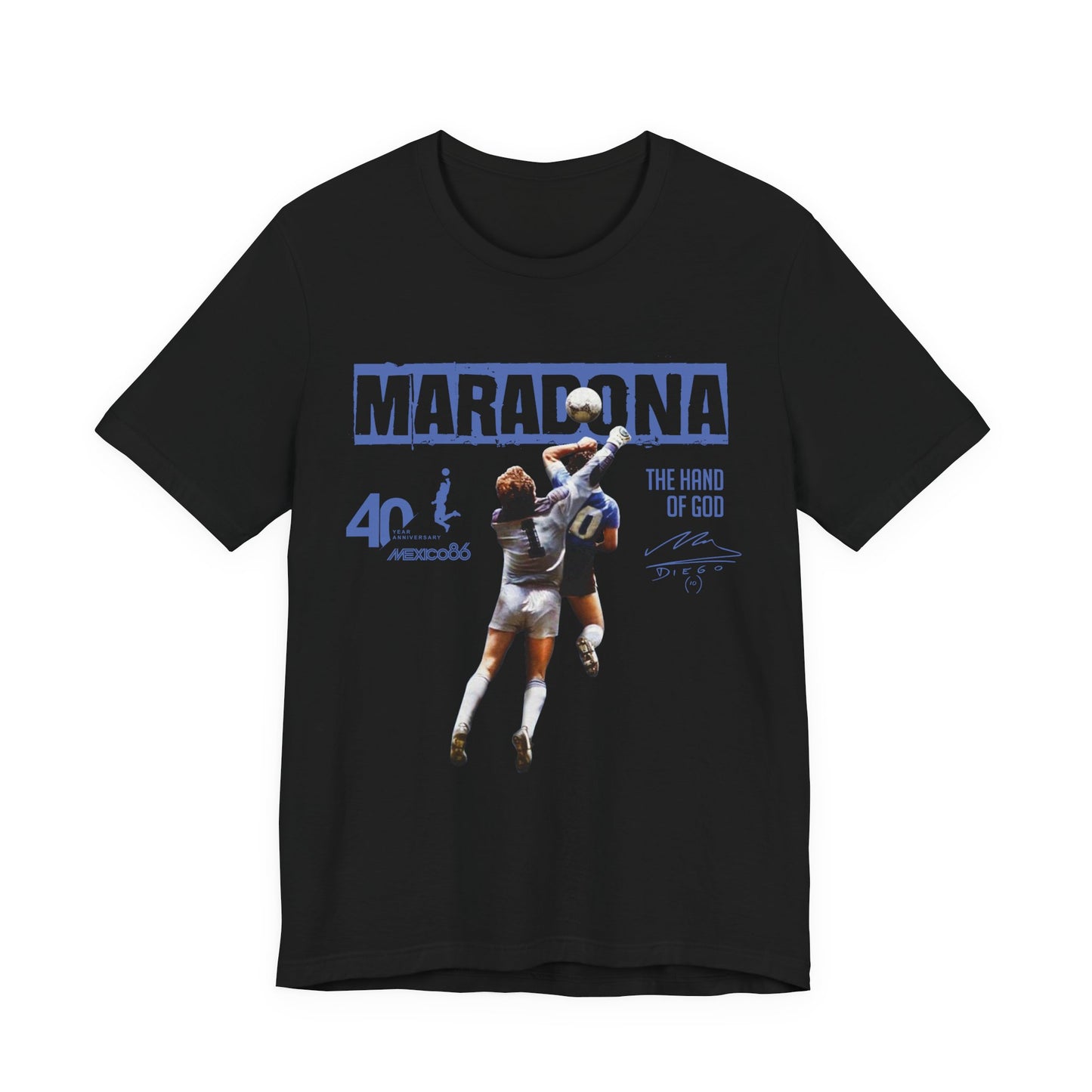 Maradona Hand of God 40th Anniversary Tee