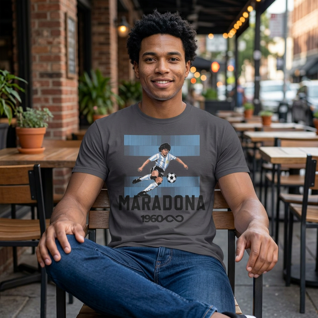 Maradona 1960 Infinity Tango in Boots Tee