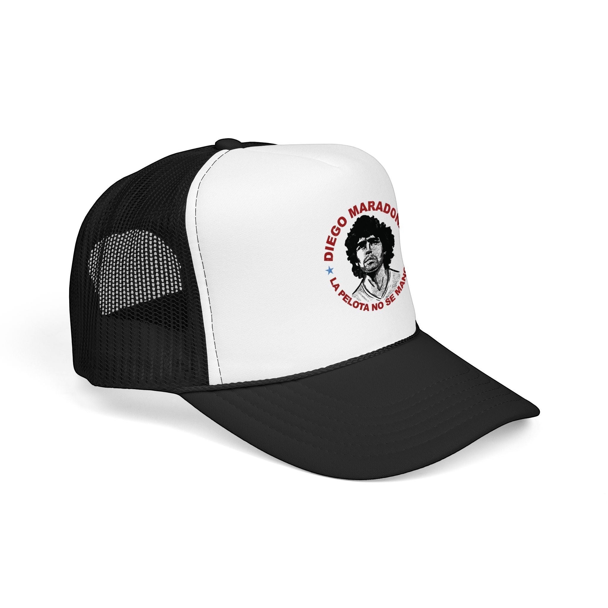 Maradona La Pelota No Se Mancha Foam Trucker Cap