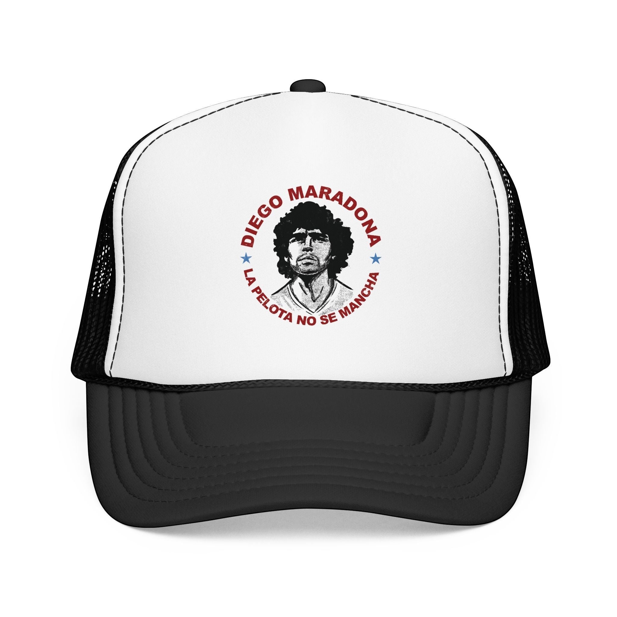 Maradona La Pelota No Se Mancha Foam Trucker Cap