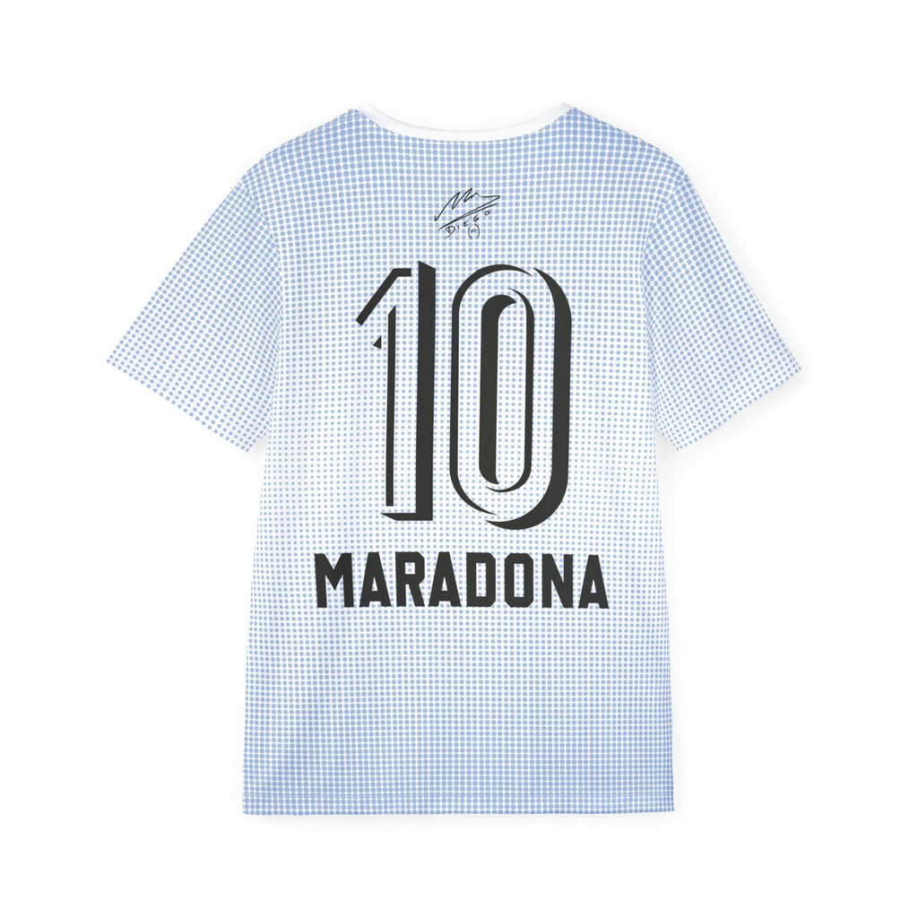 Number 10 Soccer Jersey — Retro Maradona Tribute Tee