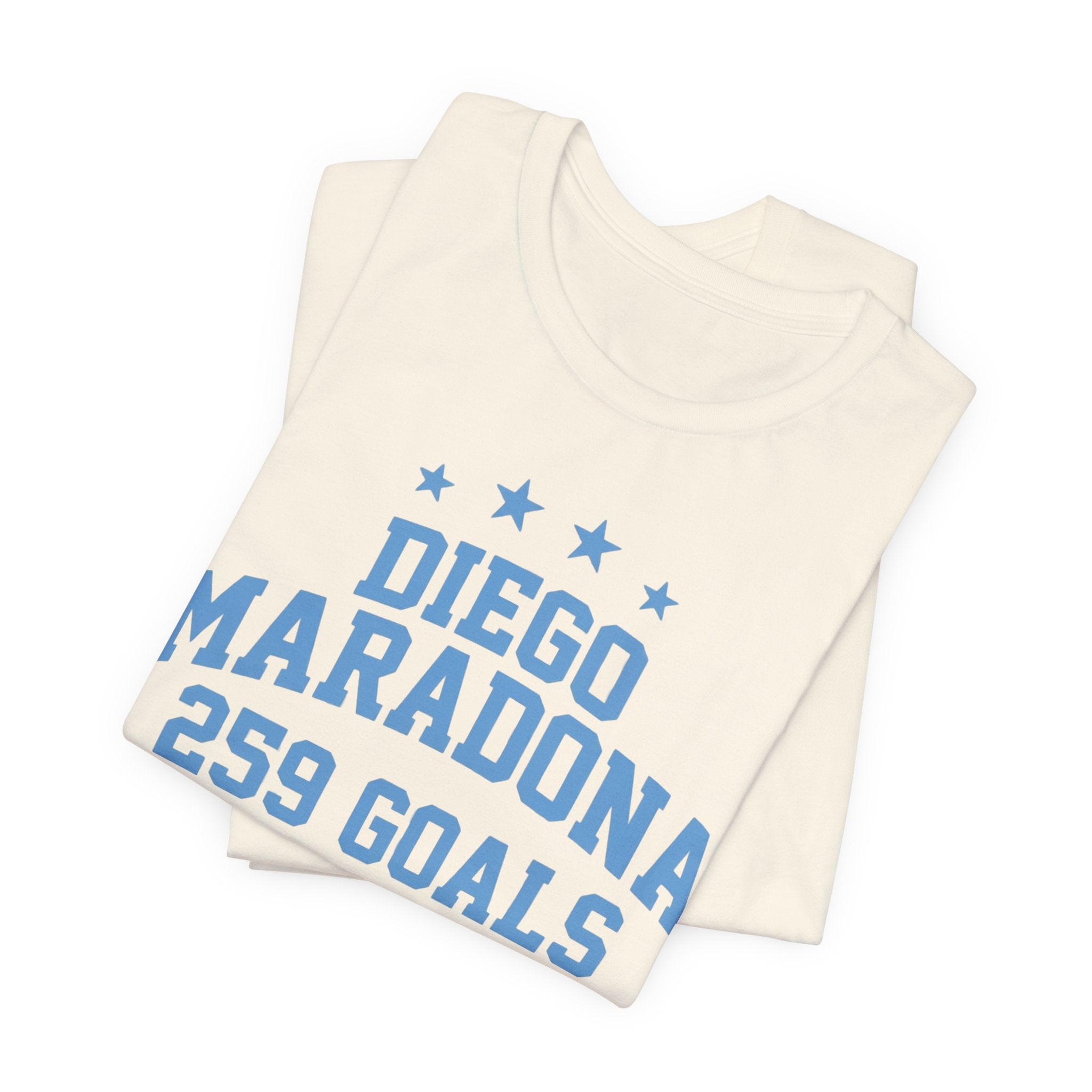 Maradona 259 Goals Tee — Copa del Mundo & Villa Fiorito Tribute T-Shirt