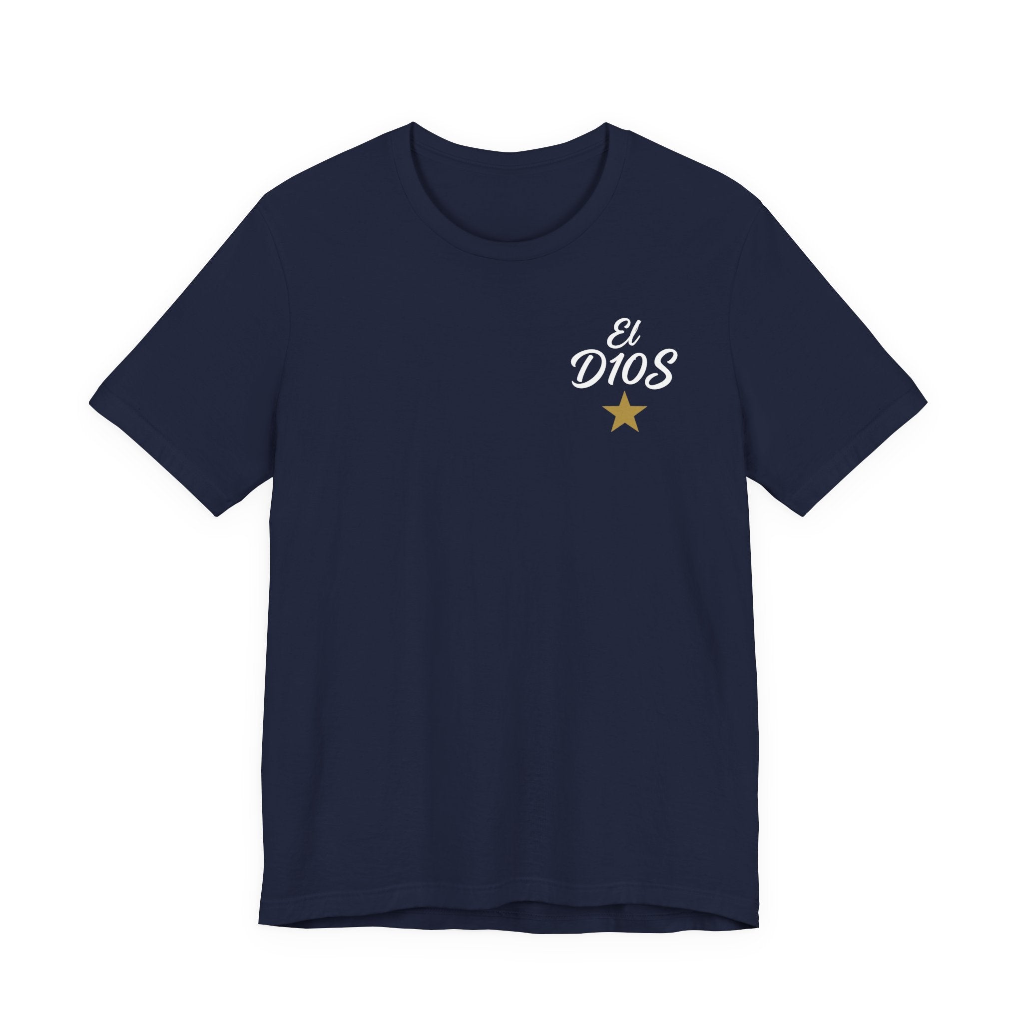 Maradona 'El D10S' Greatest of All Time Tribute Tee Black