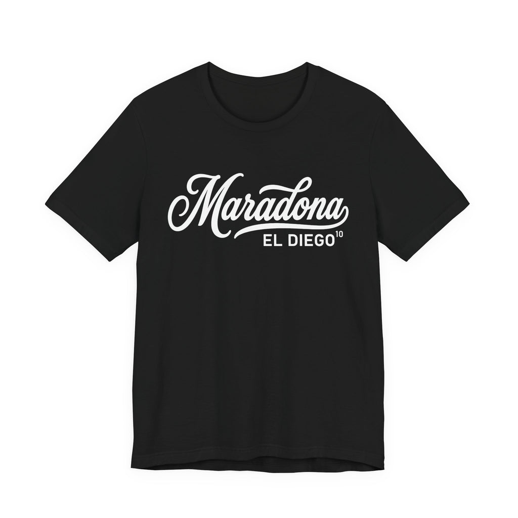 Maradona El Diego Cursive Tee