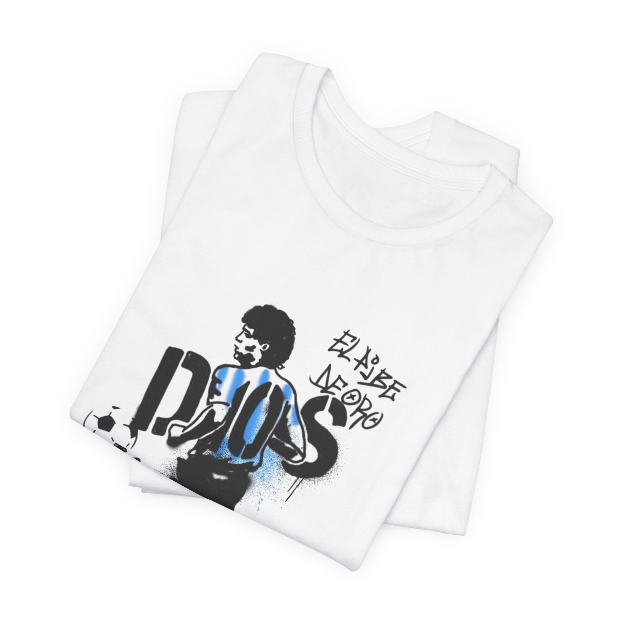 Maradona El Pibe De Oro Graffiti Tee