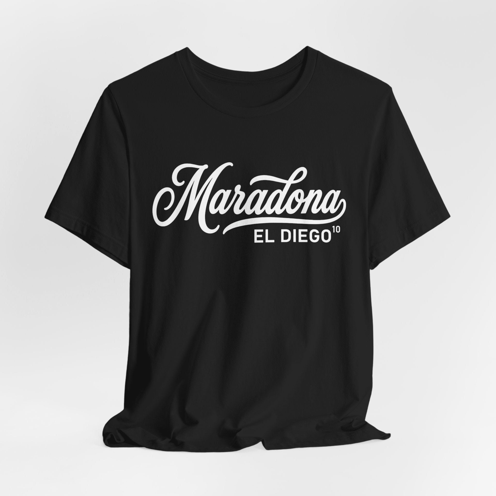 Maradona El Diego Cursive Tee