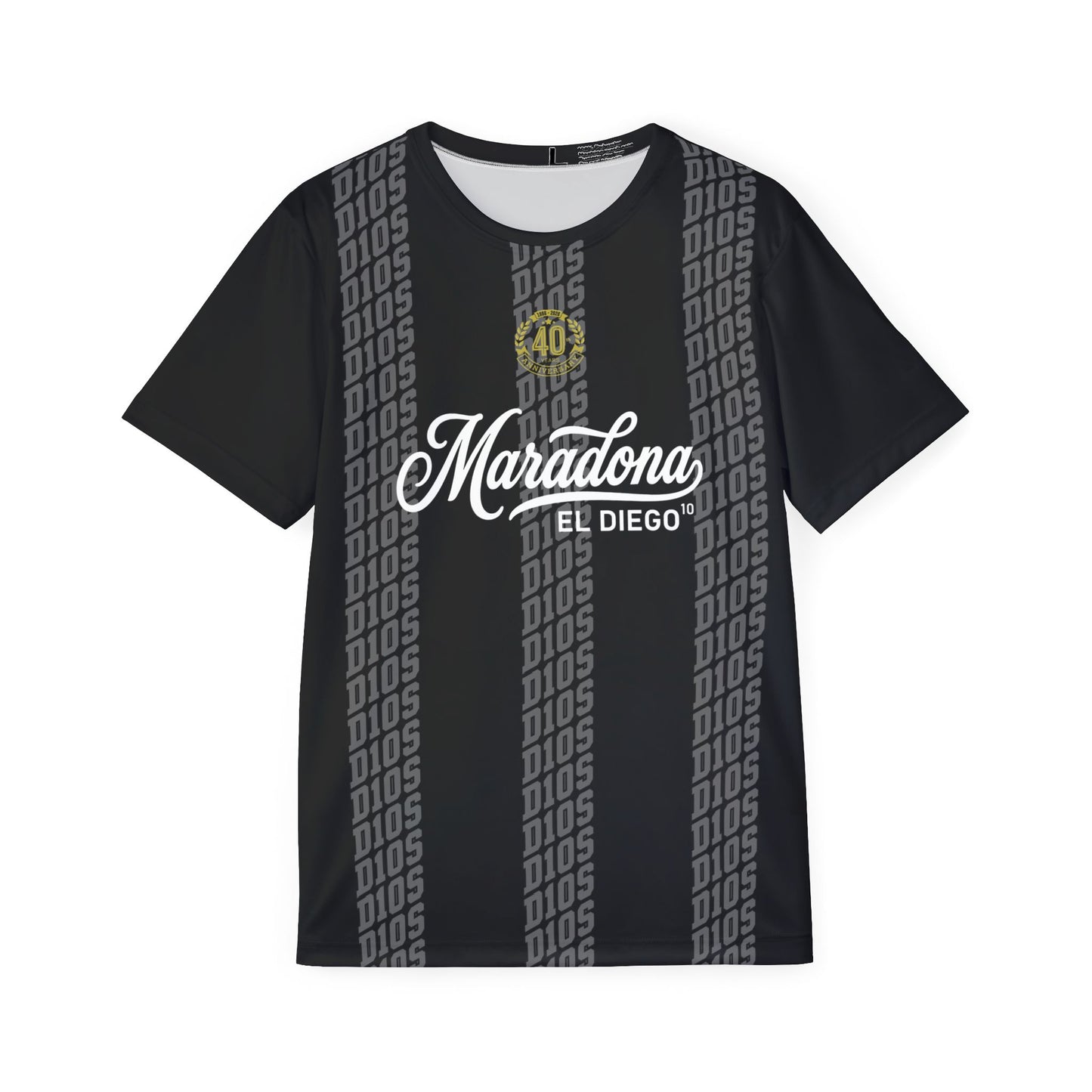Maradona "El Diego" 40th Anniversary Black Jersey