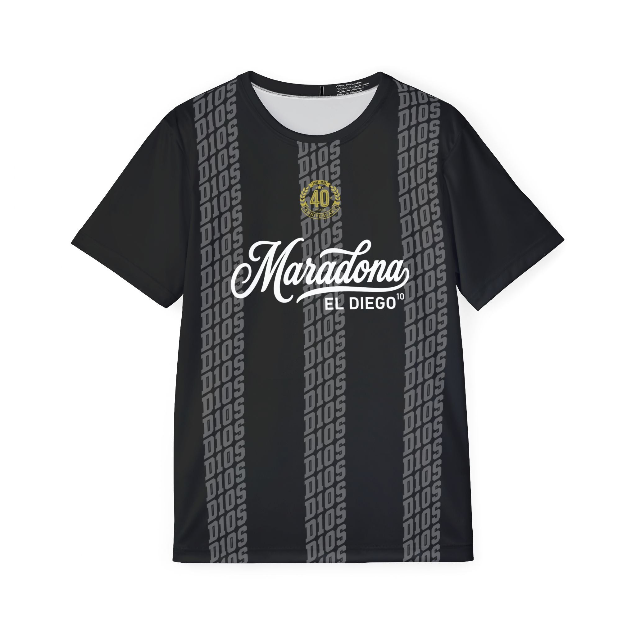 Maradona "El Diego" Jersey 40th Anniversary Black