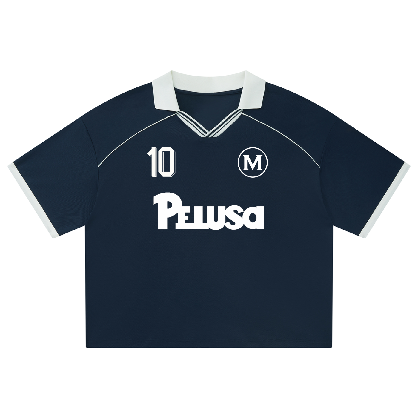 Maradona Pelusa Collared Boxy Jersey