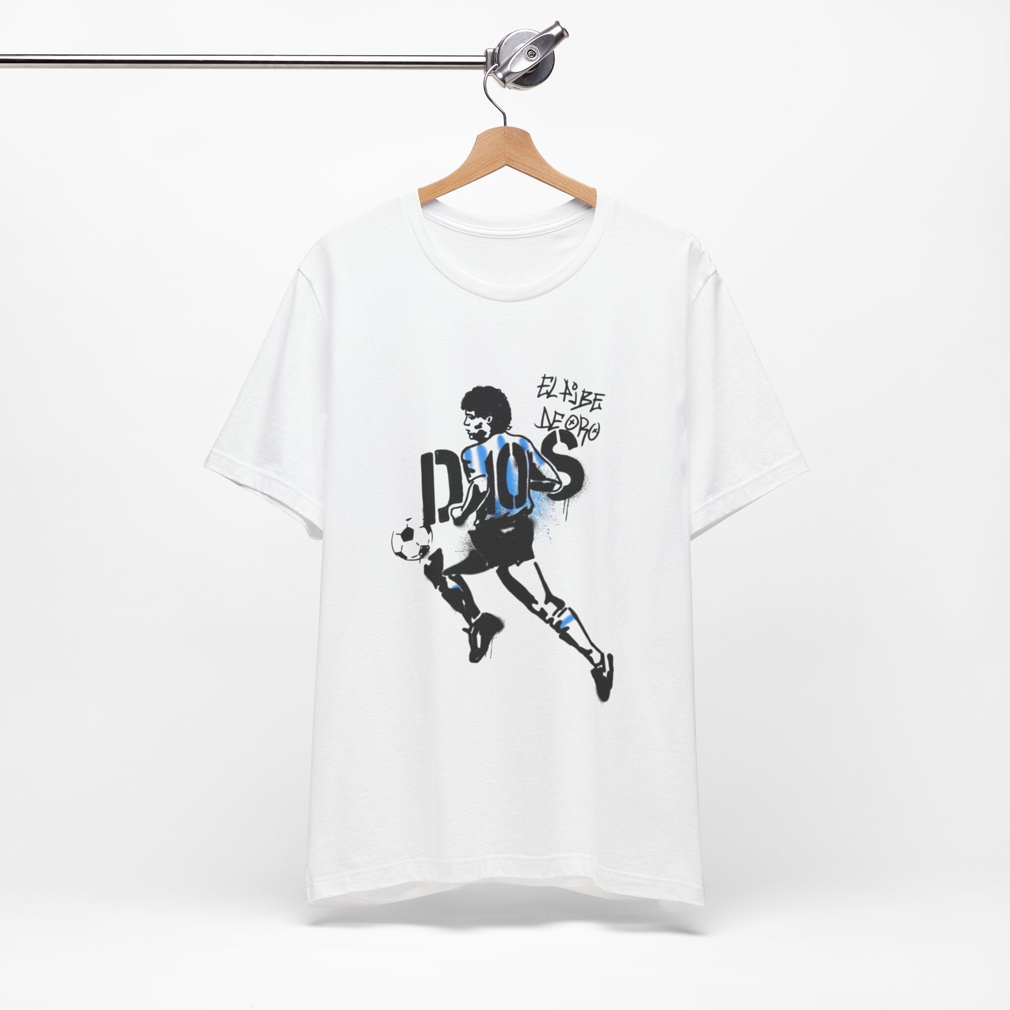 Maradona El Pibe De Oro Graffiti Tee