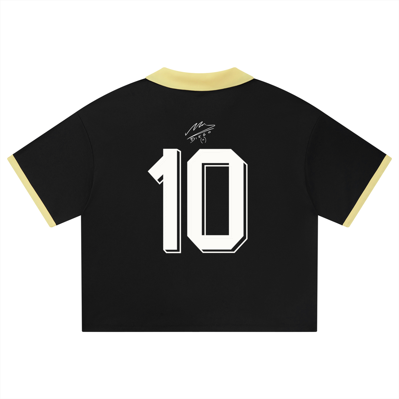 Maradona Pelusa Collared Boxy Jersey
